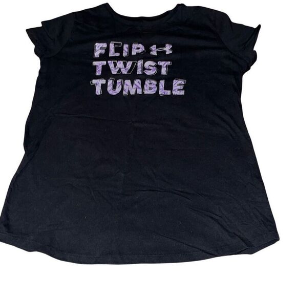 Girls Under Armour Flip Twist Tumble Tee/Swear Set YXL - Picture 2 of 4